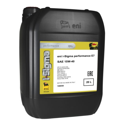Eni i-Sigma performance E7 15W-40